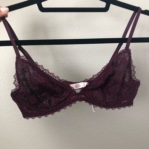 No padding underwire bralette